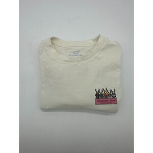 Vineyard Vines Kids Christmas Sweater Pull Over Reindeers Sz S Multicolor